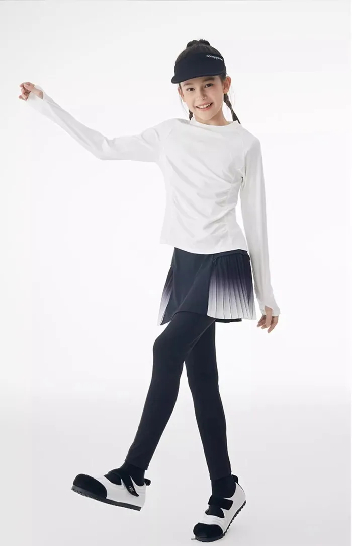 Girls Long Sleeved Shirt Tennis Children Outdoor Sports T-Shirts Lightweight Athletic Quick Dry Running Tee Fitness Yoga Clothes 7 S486714ee1d154a90998937d924847510d