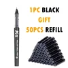 M&G K5 Straight Liquid Neutral Pens Can Be Replaced With Ink Bag Handle Blue/Black/Red Ink Gel Pens For School Office Stationery 1