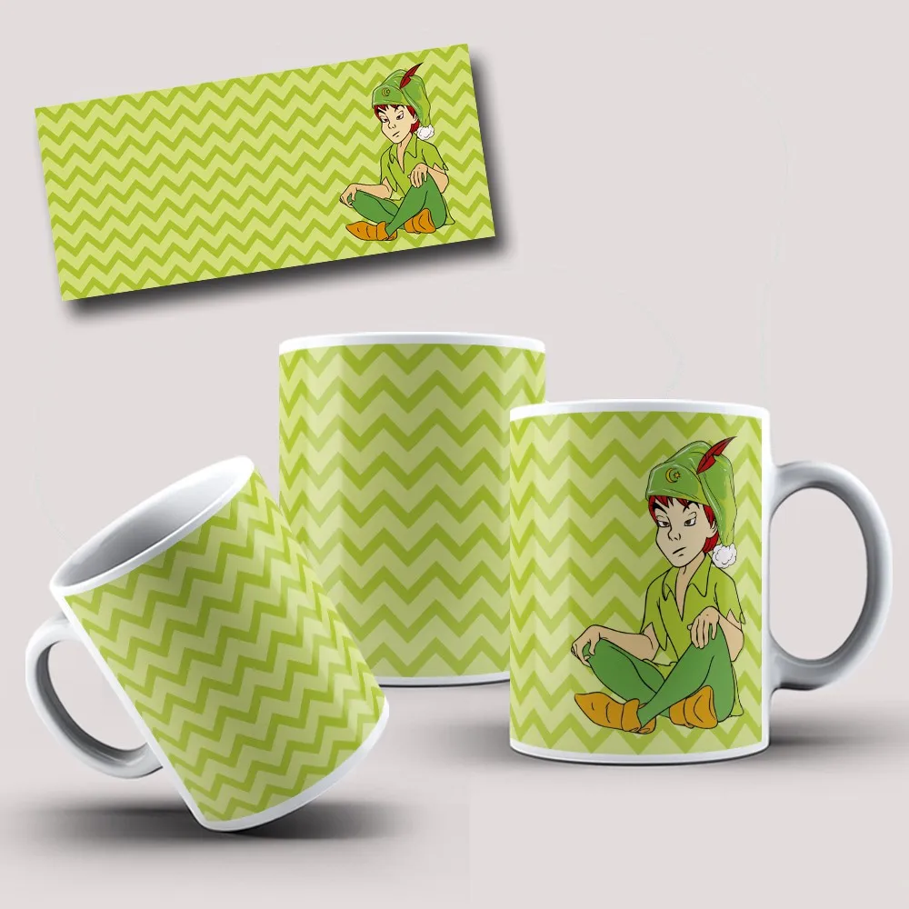 Caneca Peter Pan Sininho Thinkerbell | Дом и сад