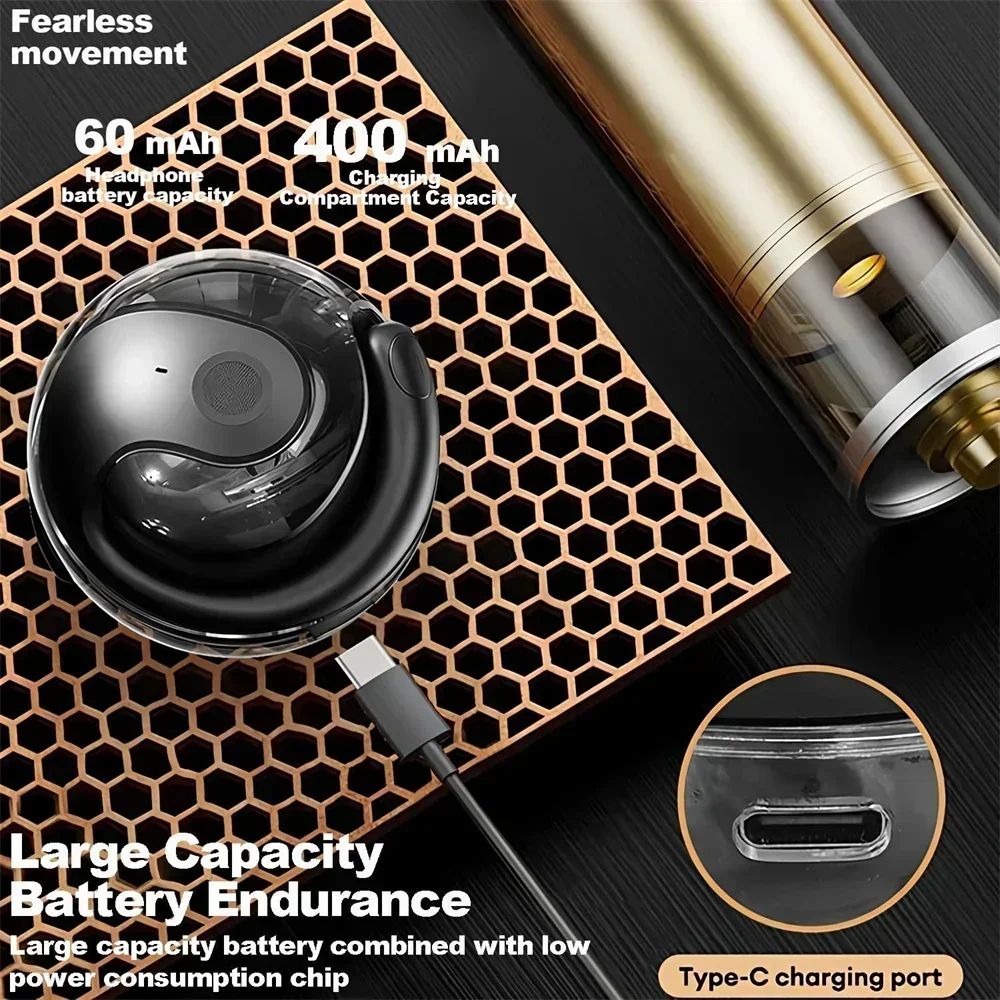 Wireless Bluetooth Earphones Long Battery Life Earbuds HIFI Sound