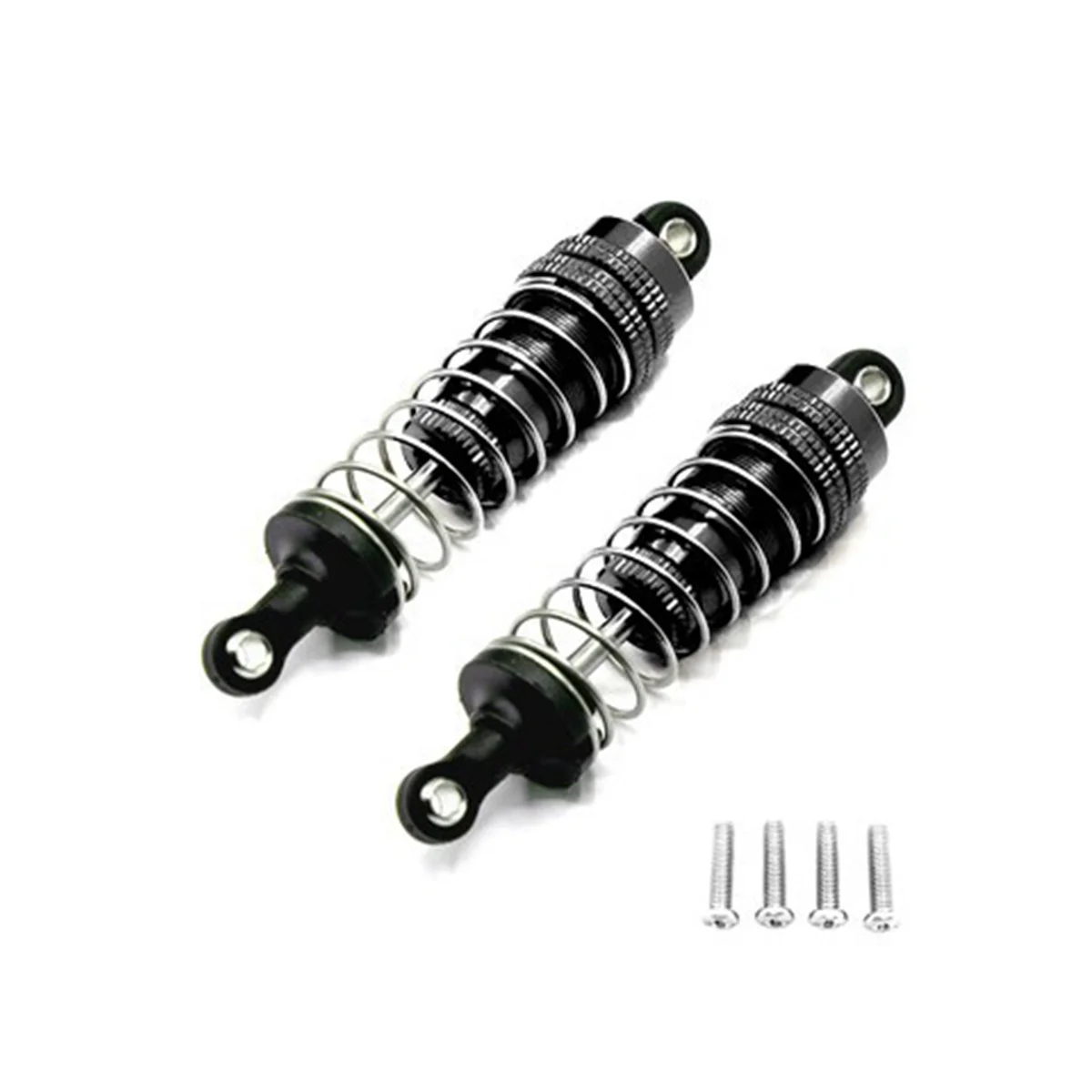 

2 шт. для MJX16207/16208/16209/16210 4WD бесщеточный гоночный внедорожный Модернизированный амортизатор, черный