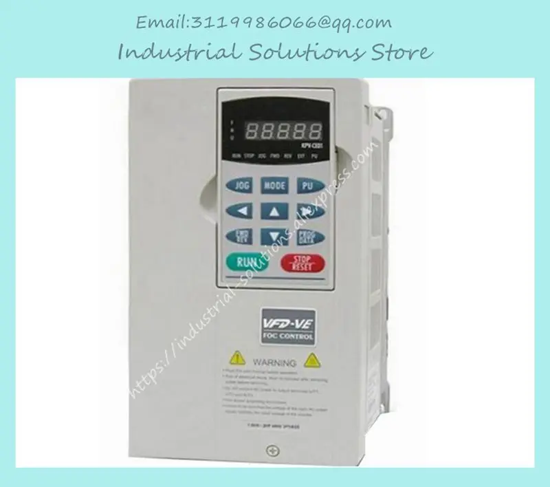 

Input 3ph 220V Output 3ph Inverter VE Series VFD037V23A-2 0~240V 17A 0~600Hz 3.7KW 5HP New Original