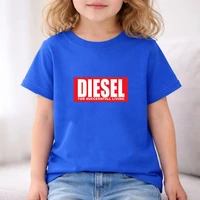 Ensemble t-shirt et short pour garçons et filles de 3 à 12 ans, t-shirts à manches courtes pour enfants, vêtements décontractés roses et noirs, vêtements d'été amples pour enfants 6