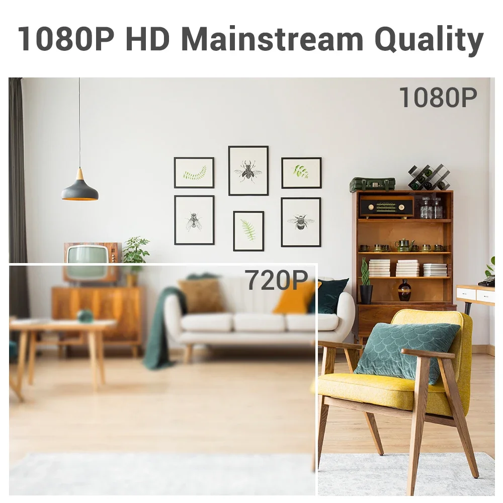 PEGATAH 2MP Mini POE IP Camera Black Light Night Vision Cam Miniaturer TVI Camera Analog Security Cam Supports Coaxial Audio