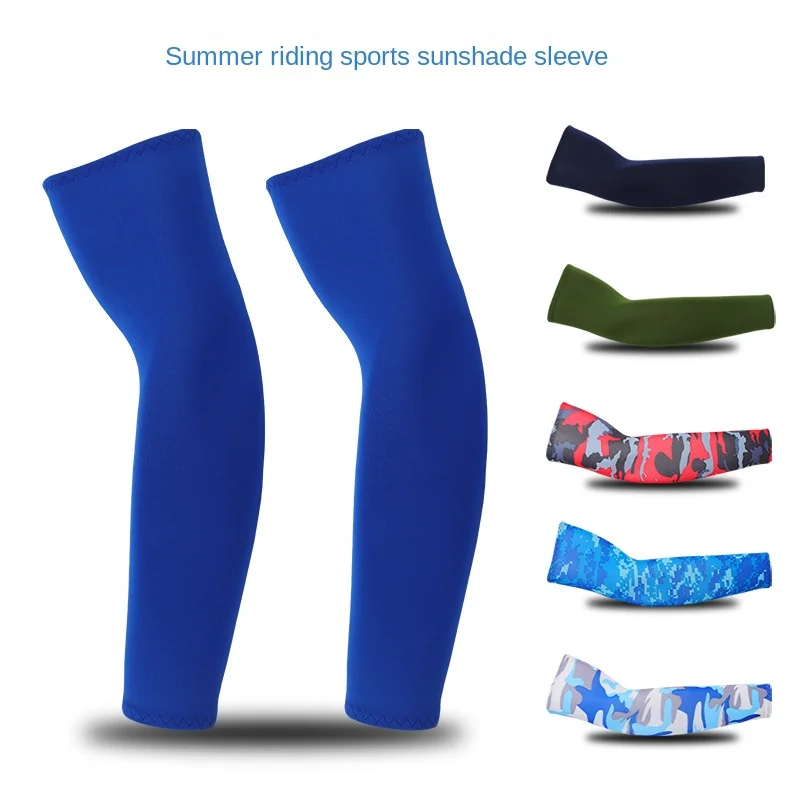 Sports Arm Compression Sleeves Basketball Cycling Arm Warmer Summer