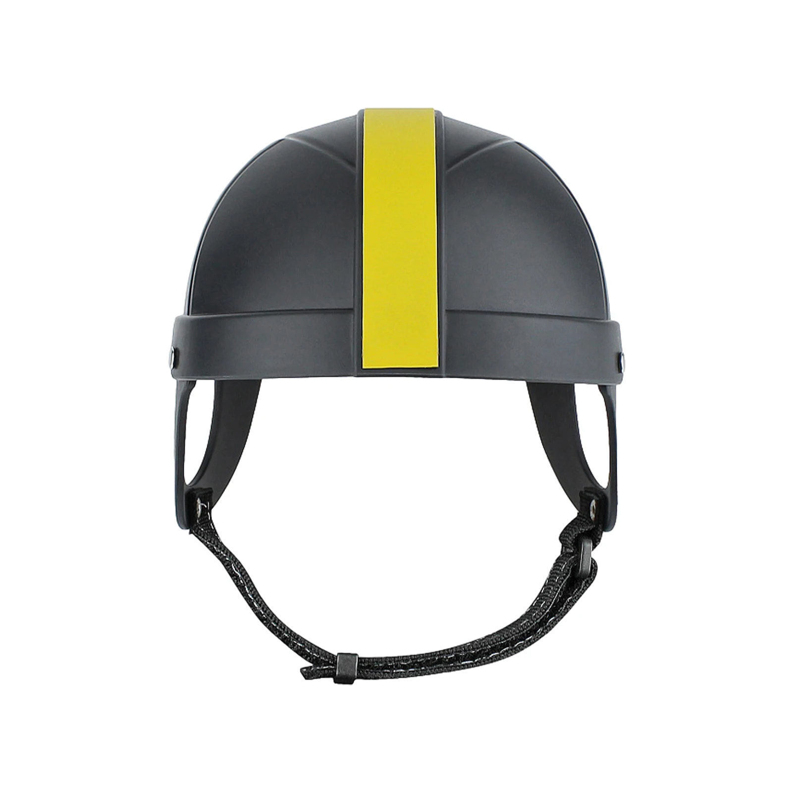 DogHelmet2EarHolesSmallPetHardWithAdjustableStrapHead