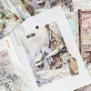 Yoofun 30sheets Creative Material Paper Decorative Diary Album Scrapbooking Background Paper Collage Junk Journal Supplies 3