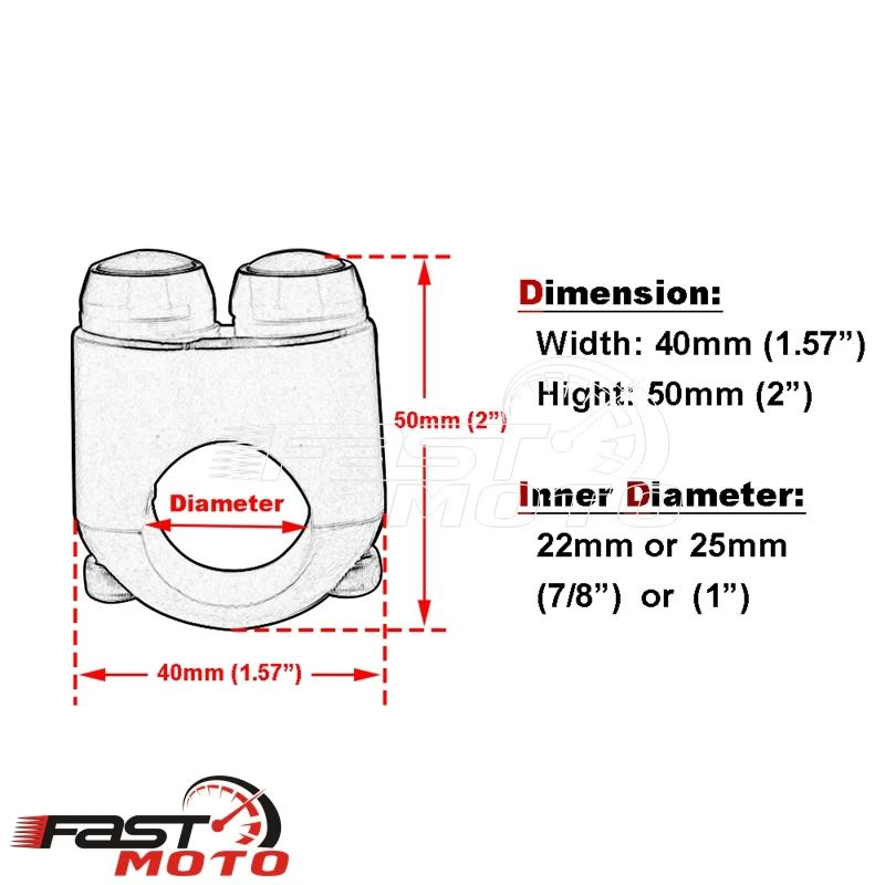 ̴  Ǫ ư ڵ  Ʈ ġ    M ġ, BMW R80 R100 K100 ī ̼, 22mm 25mm , 1 