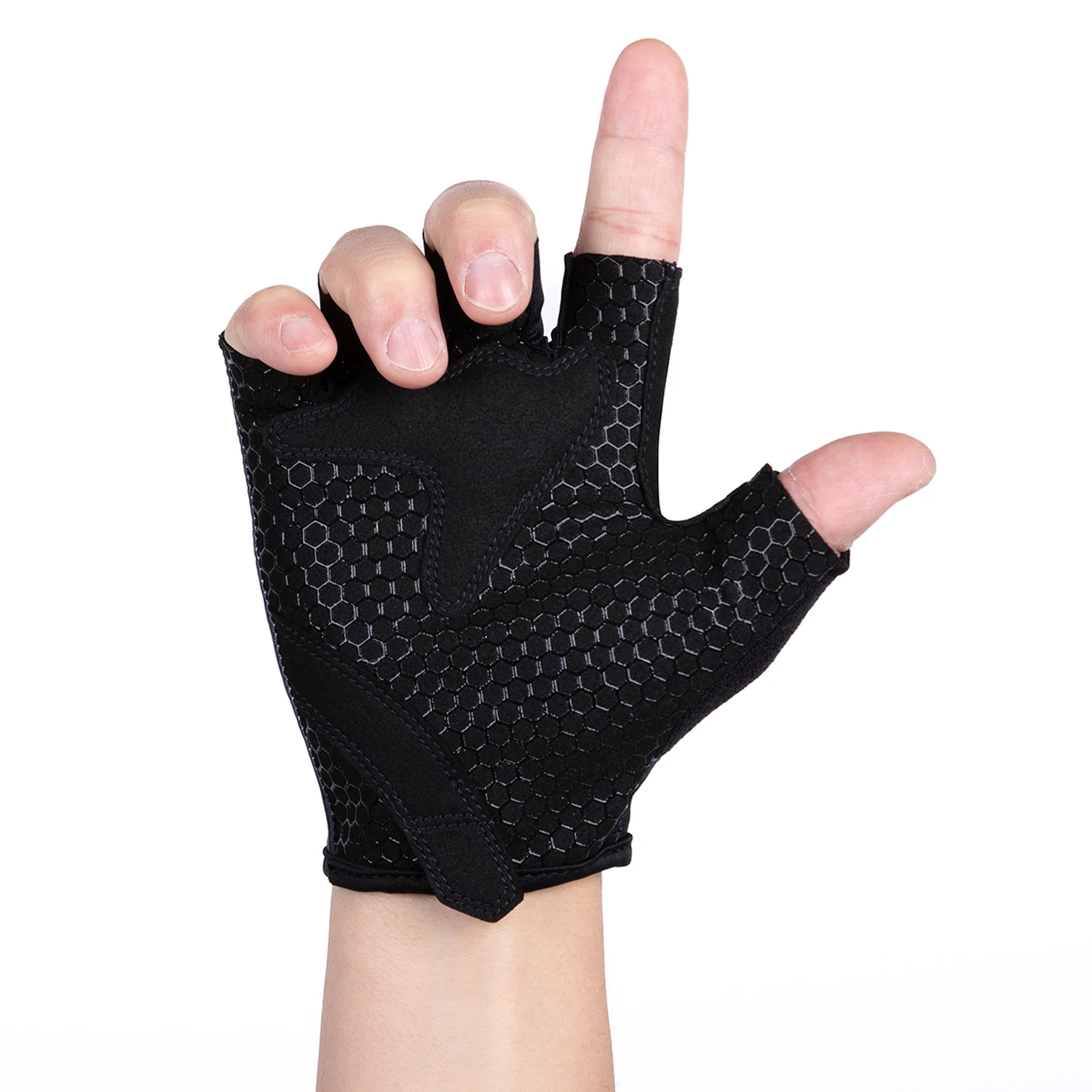 Blue FDJ Cycling Gloves New 2025 INEOS Team Half Finger Bicycle GLOVES Men Women Ropa Ciclismo Pro MTB Mittens Road Bike Gloves 5