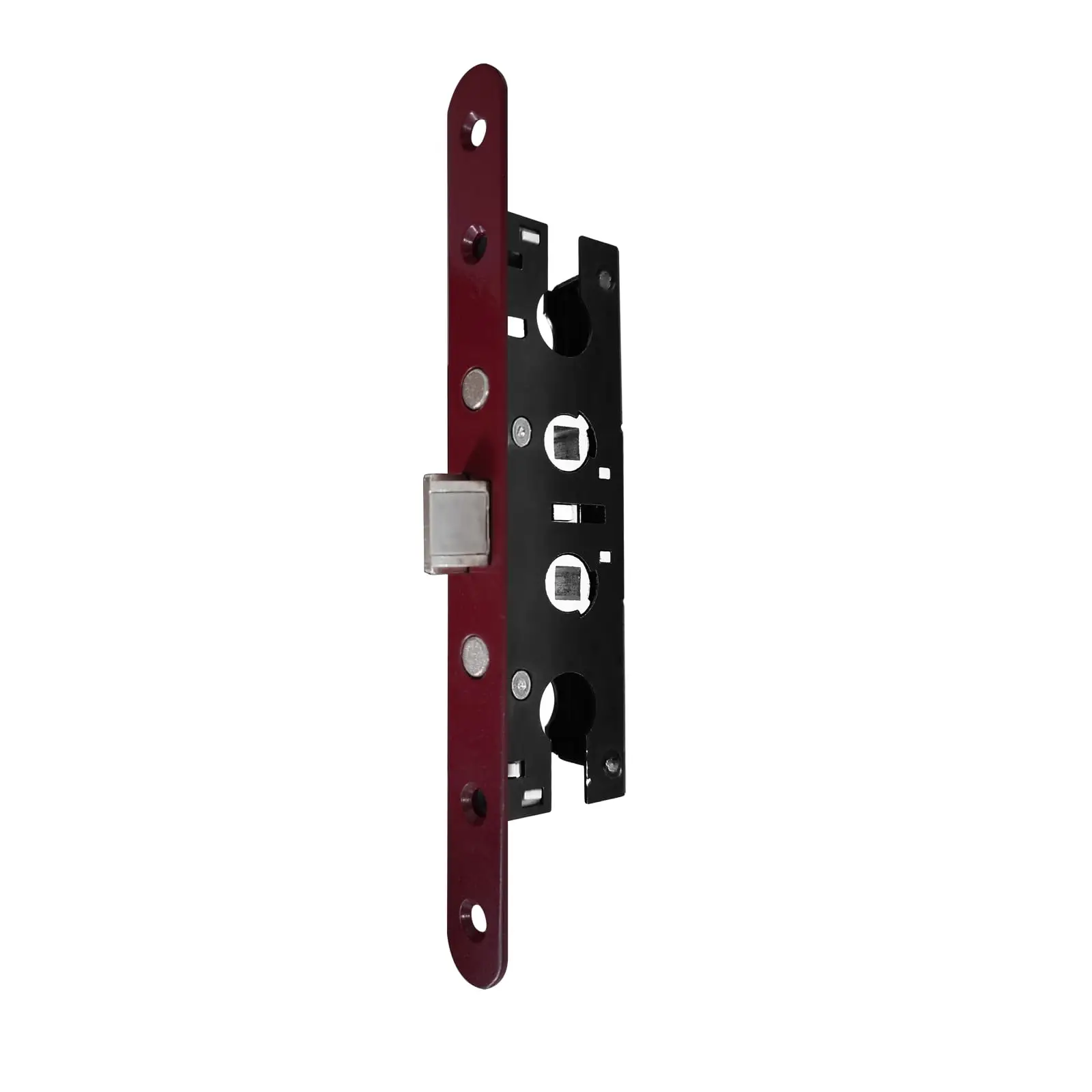 Zinc Alloy Lock Body Storm Door 2 Piont Mortise Lock Body Replacement Fit for Pella Storm Door Handle Set Part Hardware