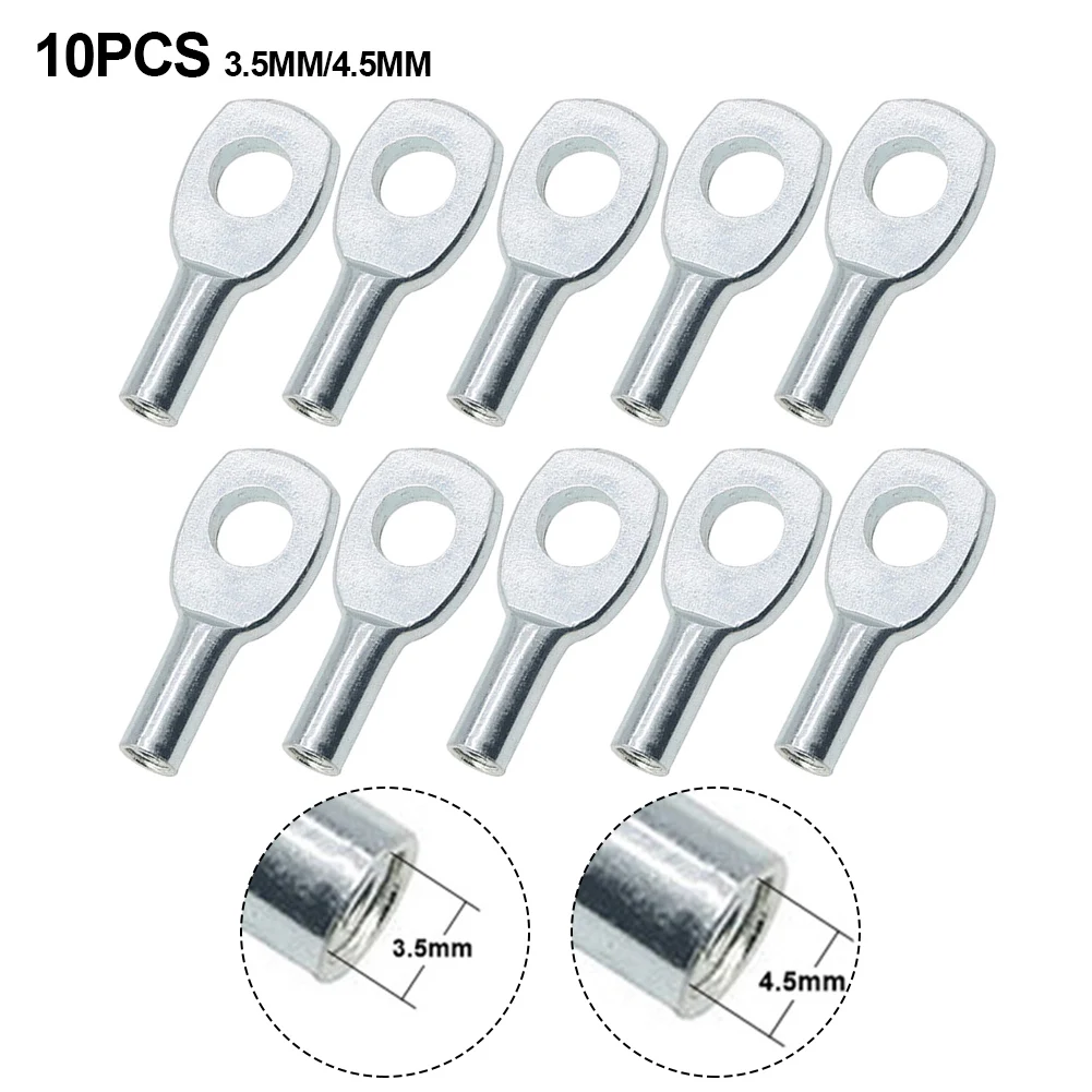 10Pcs Palestra Puleggia Macchina Cavo Occhiello Terminale Fune Metallica Porta Giunto Tappo Per 5/6Mm Cavo Attrezzature Per Il Fitness