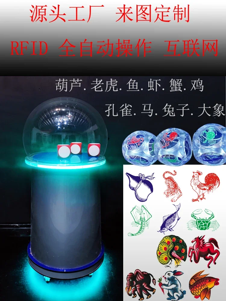 Popular dice machine for lucky games