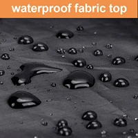 Square Garden Table Cover PU Waterproof Anti-UV Tear-Resistant 420D Oxford Patio Table Furniture Heavy Duty Protective Covers 2