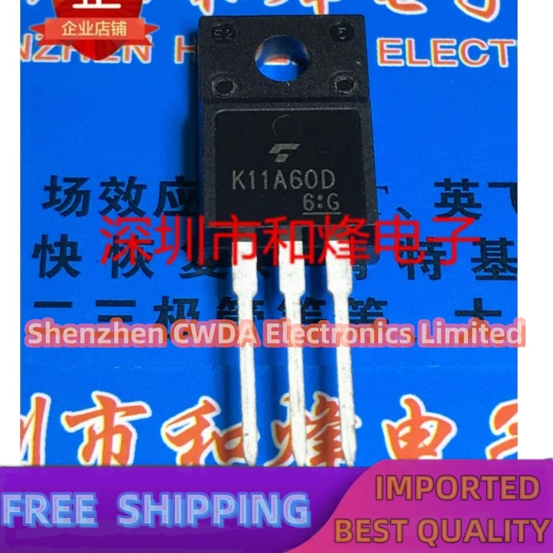 

10 шт.-20 шт. K11A60D TK11A60D TO-220F MOS 600 в 11A новый оригинальный лучшее качество