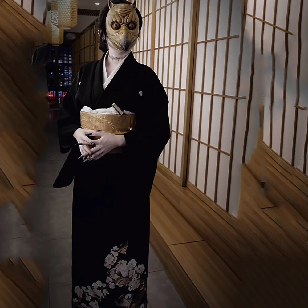 Generic Traditional Kimono Costume for Cosplay Events