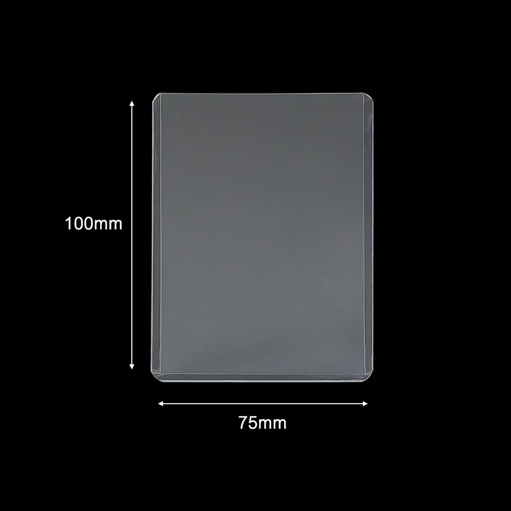 35PT Transparent Card Sleeves PVC Hard Plastic Game Cards Holder Cover 25/20/1Pack For Collectible Trading Cards