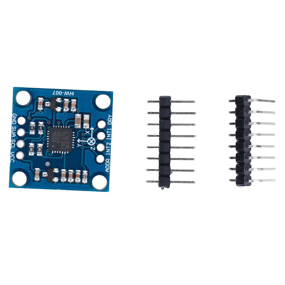 GY-51 LSM303DLH Module Boussole 3 Axes Accéléromètre Magnétomètre IIC pour Arduino