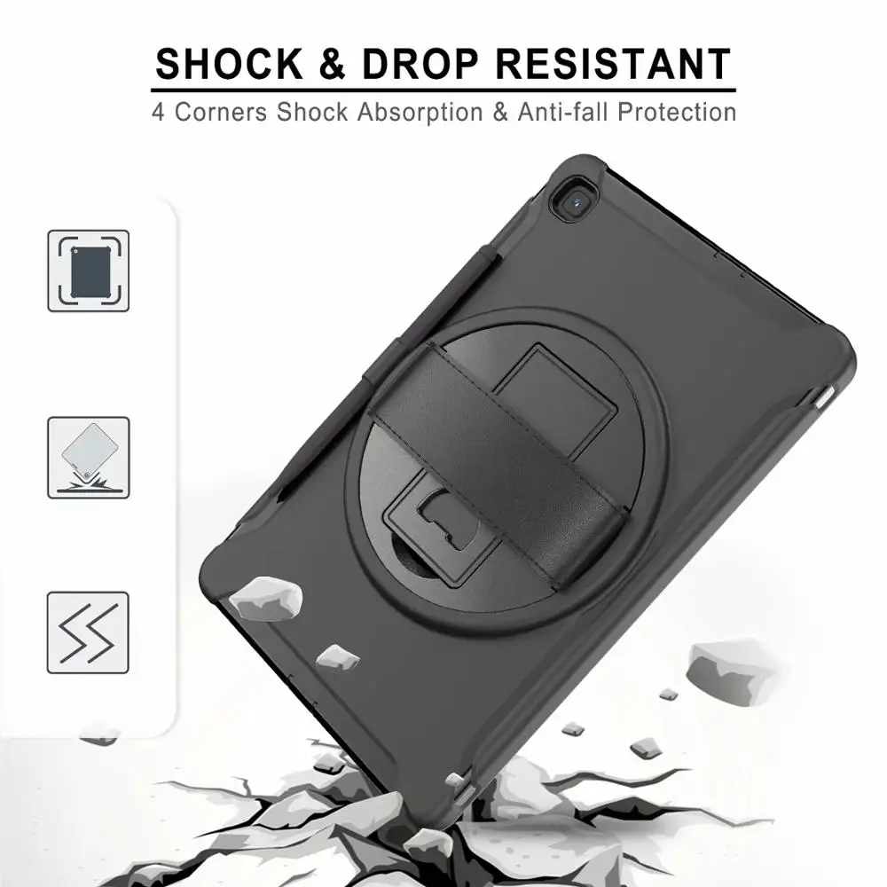 Suporte para pc à Prova de Choque Tablet Capa para Samsung Galaxy Tab s s6 Lite 10.4 P610 P615 P613 P619 Capa 2023 - Imagem 3