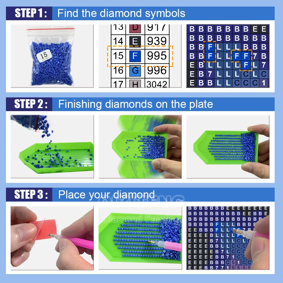 5D AB ̾Ƹ DIY   䳢  ȭ ũ ڼ Ʈ, Ǯ  Ȩ , ο  