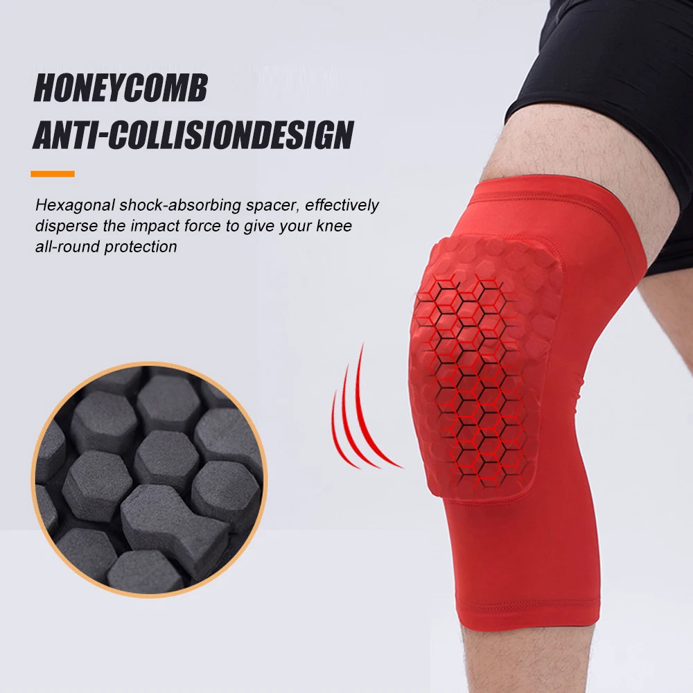 Honeycomb Basketball Knee Pad Sleeve 5