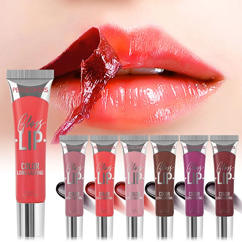 Peel-off Lip Glaze Lip Makeup lip glaze lip stain Waterproof Non-stick Cups Matte Tear-off Liquid Tattoo Lipstick Lip Stain