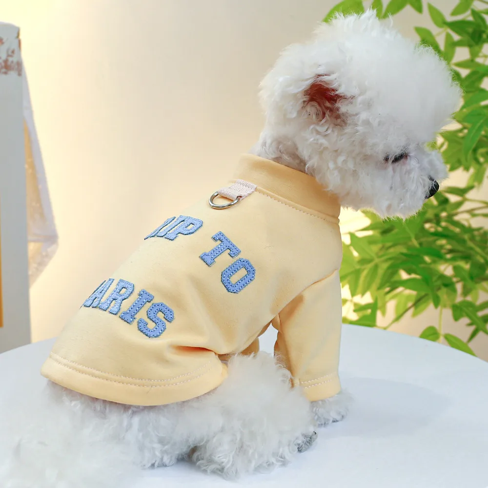 

Pet Clothes Autumn Winter Cute Cartoon Jacket Puppy Harness Cat Fashion Shirt Small Dog Desinger Hoodie Chihuahua Pomeranian