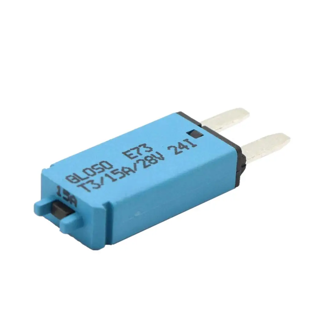 Auto Boat Resettable Small Blade Fuse 12V-24V Automotive Breaker