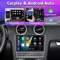 Android 15 Carplay Auto GPS Navigation Radio lecteur multimédia pour Audi A3 8P 2003 - 2013 2din unité principale vidéo stéréo autoradio 4