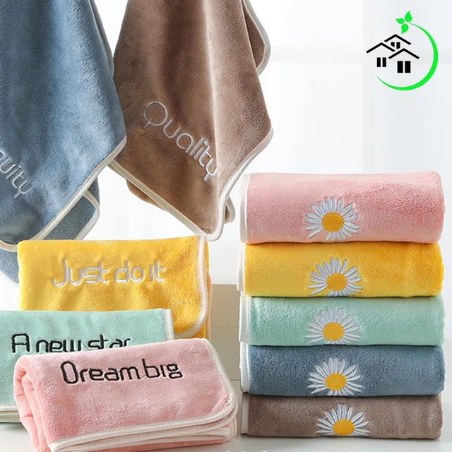 2022 Új, Abszorbens Mikroszálas Szárítás Puha Kéz Törülköző Otthoni Textil Mosás Gondozás Fürdőszoba Háztartási Cikkek