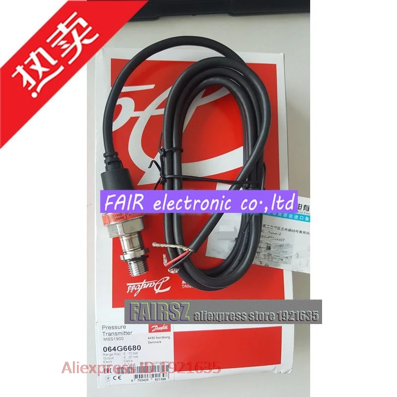 Original DAN.FOSS pressure transmitter MBS1900 064G6680 FAIRSZ STORE