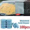 Car Windshield Washer Fluid Concentrated Tablets Solid Effervescent Wiper Tablet for Car Room Kitchen Window Glass Cleaning 3