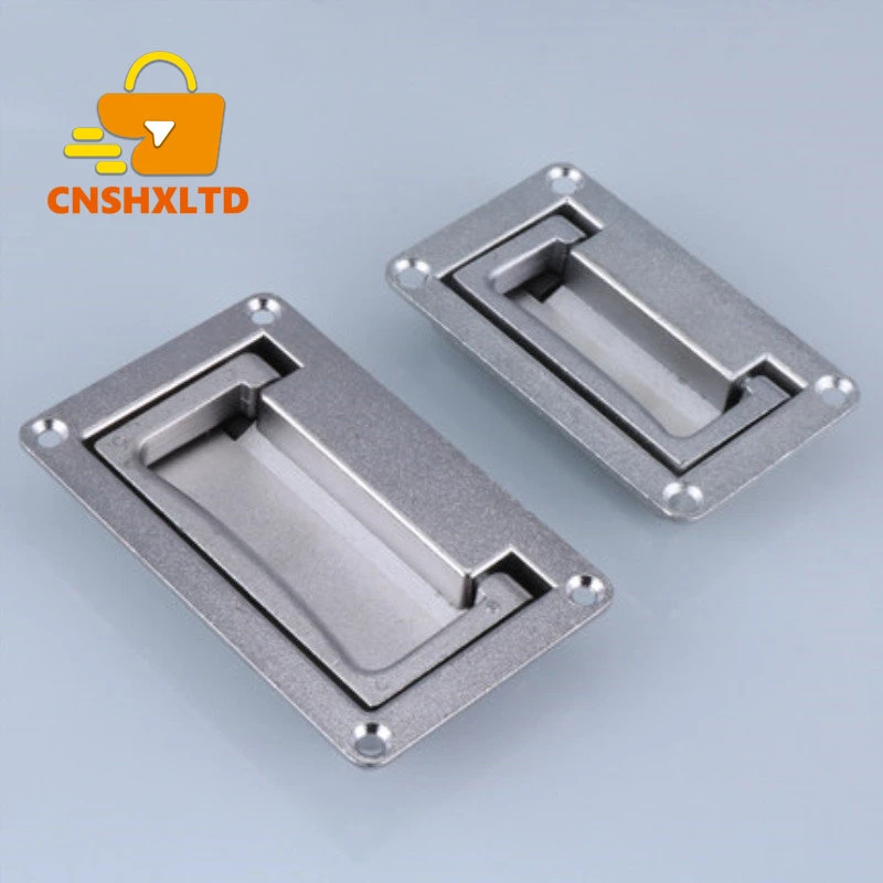 1 PCS 11.1cm X6.9cm / 9.5cm X 6cm Metal Rectangle Shaped Recessed