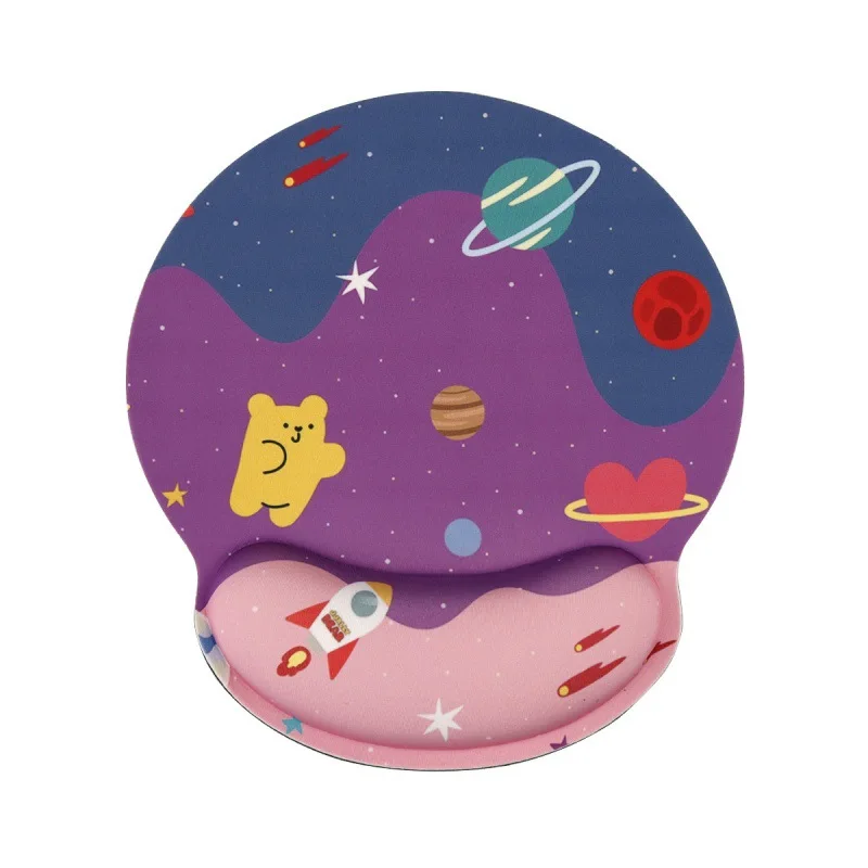 

Durable Ergonomic Mouse Pad Rubber Base Desktop Gamepad Wrist Support Mat for Office Home Smooth Hand Rest Cushion Desktop Mat
