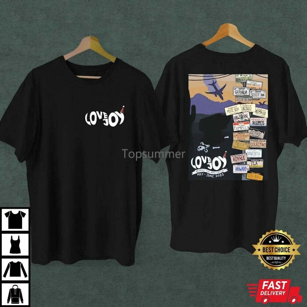 

New Rare 2023 Lovejoy Cotton T-Shirt For Unisex S - 5Xl