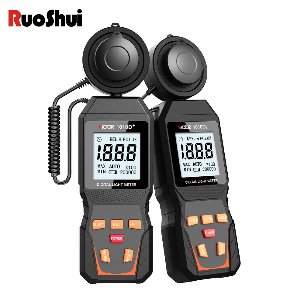 Digital Lux Meter, 0.1-200,000 Lux Range, Portable Light Meter For LED, Plants, Ambient Light Measurement - View #11