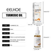 Sérum pour le visage au curcuma, rétrécit les pores, Essence réparatrice, mélanine, éclaircissant, hydratant, nourrissant, huile de cur-cumin, estompe les taches foncées, soins pour la peau 6