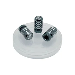 Premium Aluminum Alloy Valve Stem Caps - Set of 4, Universal Fit with Air - Tight Rubber Seal (Titanium)