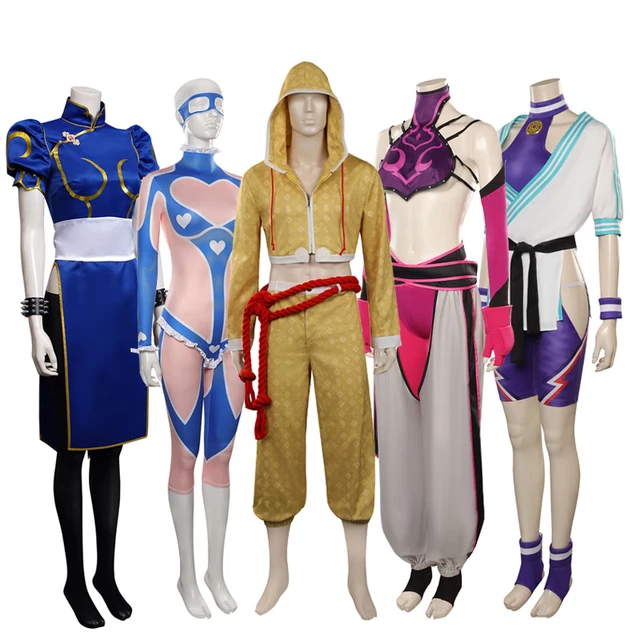 Fighter Julie Manon Nanakawa Mika Chun Li Cosplay Costume Outfits Halloween Carnival Suit For Ault Women Girls Disguise - AliExpress
