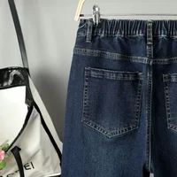 XL-6XL Large Size Jeans Women High Waisted Baggy Jeans Woman Loose Denim Harem Pants Mom Jeans Spring Women Clothing - Image 4