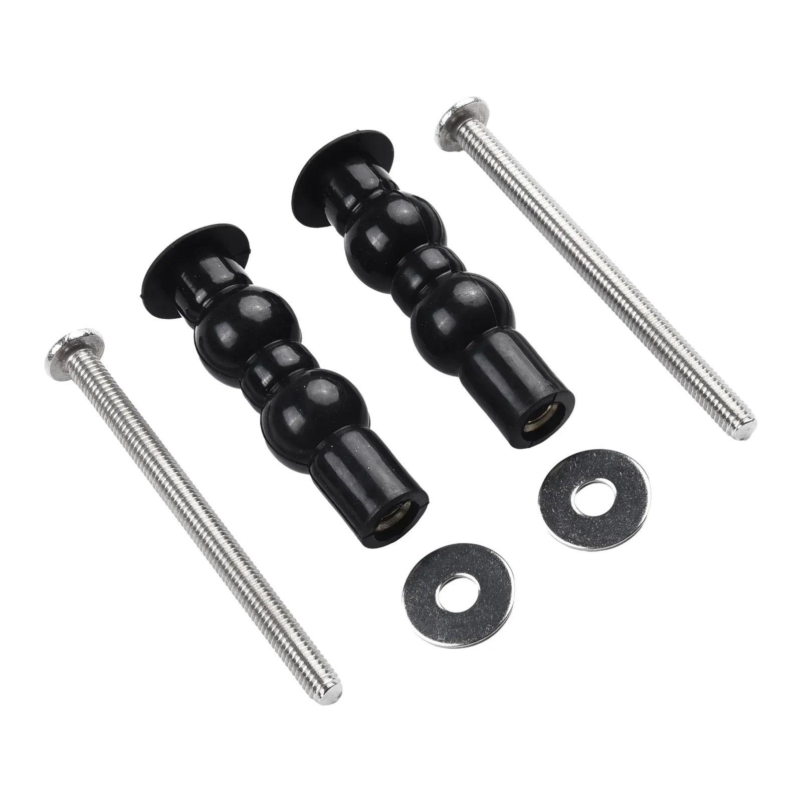 2pcs Toilet Seat Screws Nut Cover Lid Top Fixing Blind Hole Fitting Kits Bathroom Accessories Replacement Toilet Seat Screws