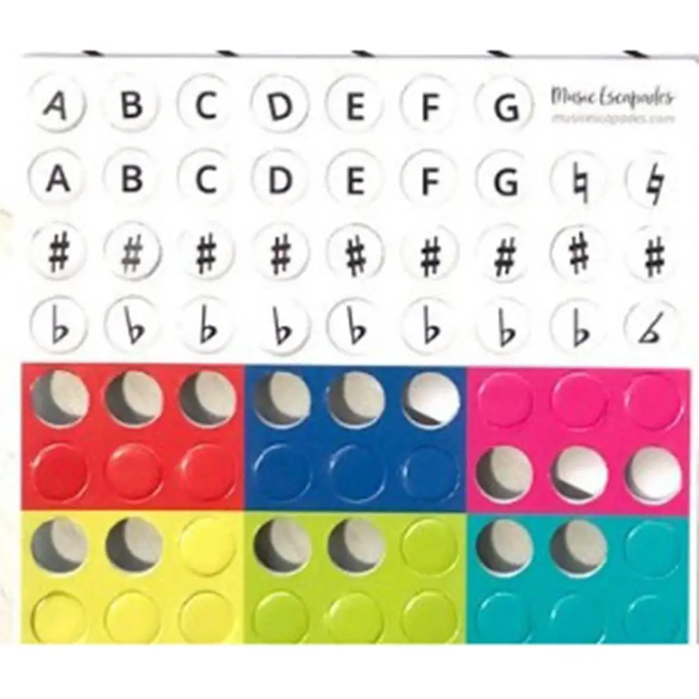 Reading Boards Teaching Prop Classroom Accessories Space Saving Music Teach Supplies Compact Size Fine Workmanship Long-lasting