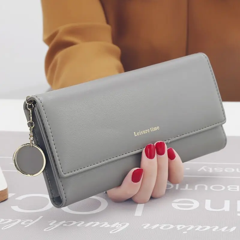 2022 Retro Women's Wallet and Purse Multi-functional Long Purse Zipper  Phone Wallet Louis Money Luxury Designer Card Holder - AliExpress