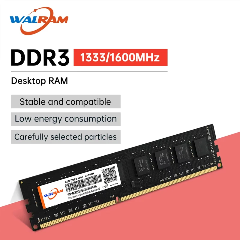WALRAM DDR3 RAM 8GB 1333MHz 1600MHz 데스크탑 메모리 P..