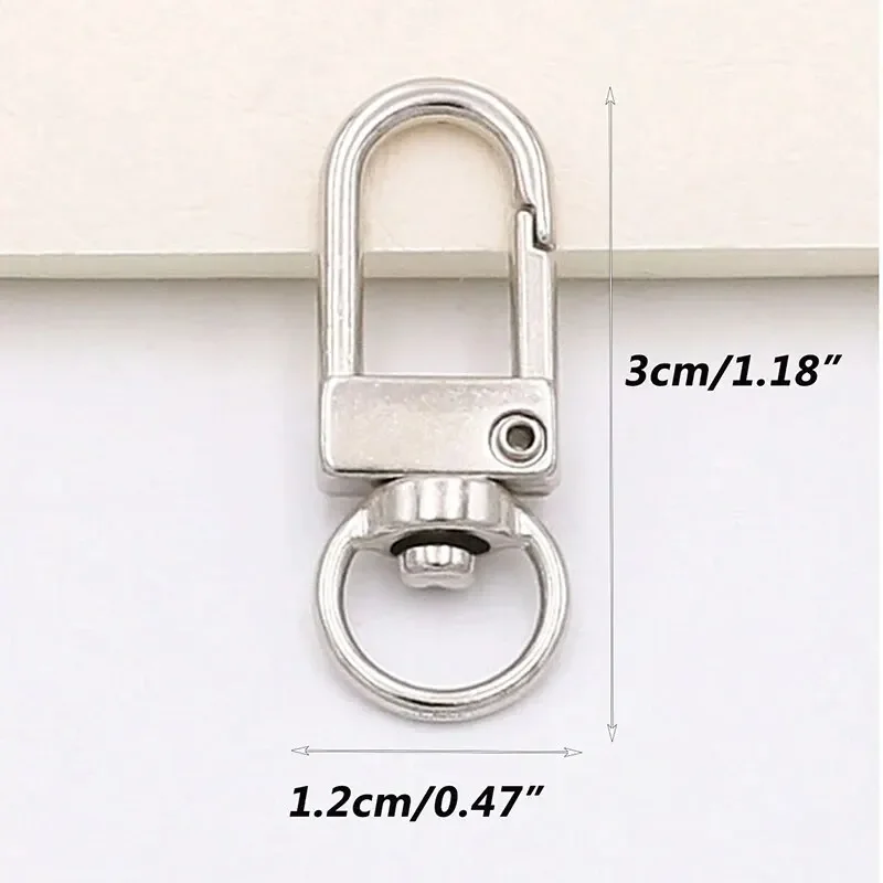 Bag Accessories 8pcs/lot Metal Universal Buckle Bag Buckle Multi Color Optional Key Alloy Lobster