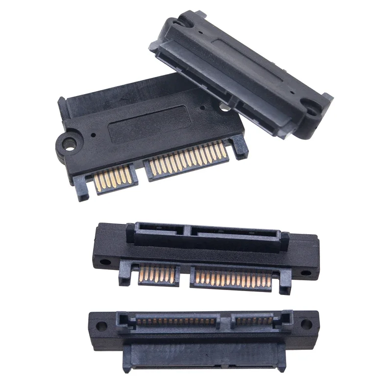 SFF-8482 SAS zu SATA 3.0 Adapter 22Pin SATA zu SATA Stecker Konverter Gerade 180 Grad Vertikal 90 Grad Riser für HDD SSD – Detail 7