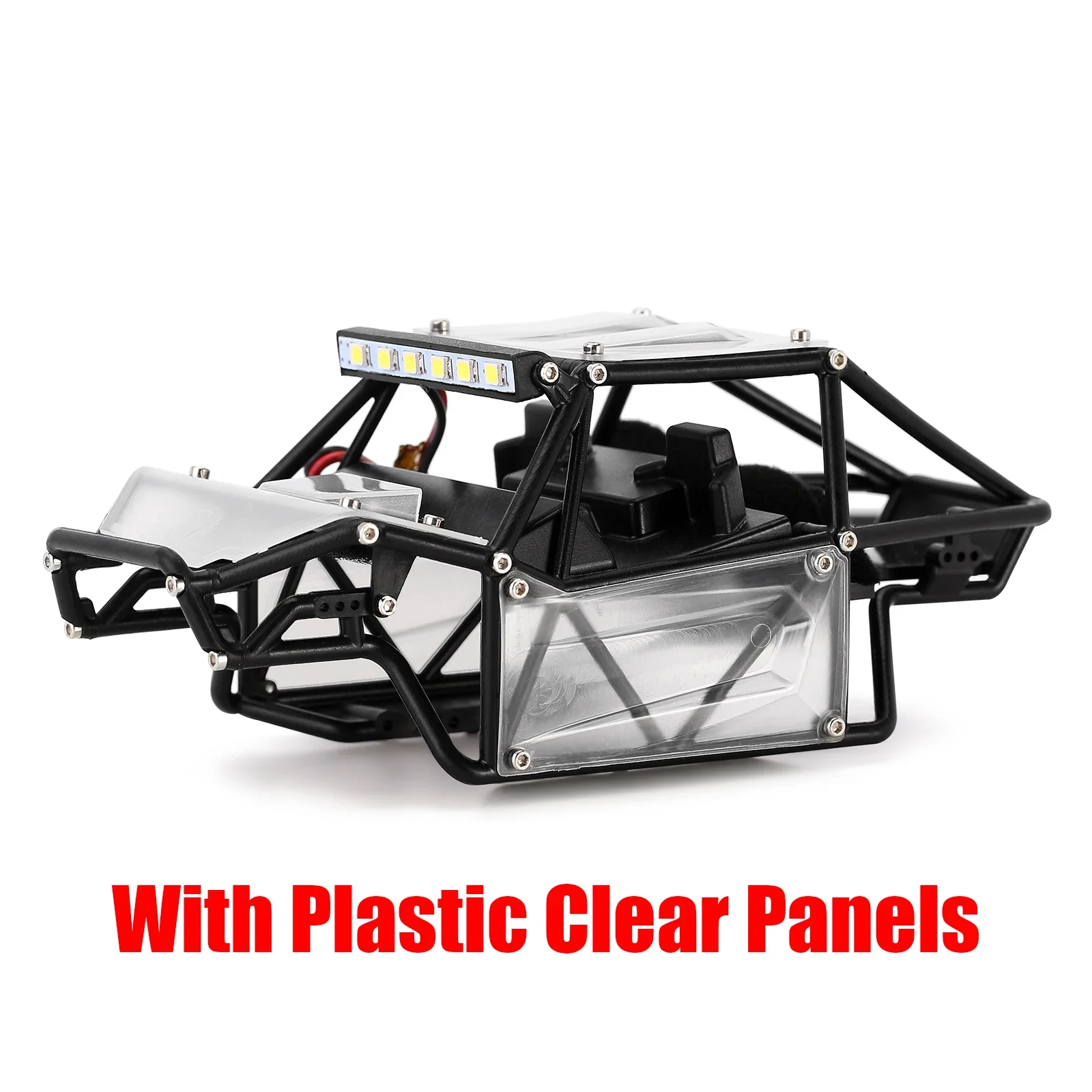 INJORA ロックバギーシャーシ 1/24クローラー アキシャル SCX24系 INJORA ナイロン ロックバギー ボディシェル シャーシキット 1