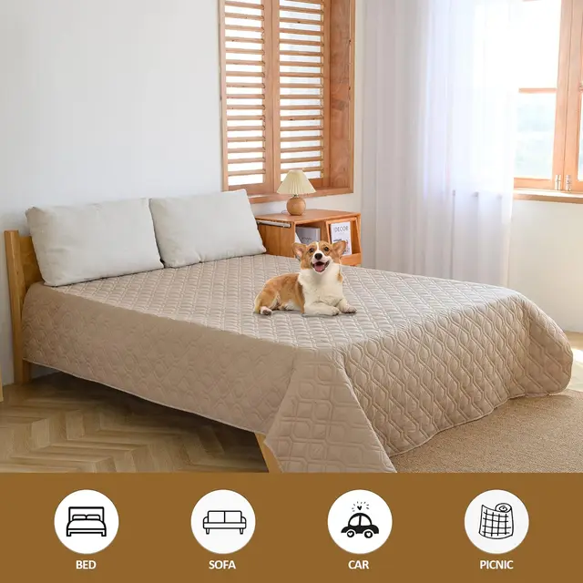 Waterproof Dog Bed Covers for Couch Protection Dog Pet Blanket Furniture Protector 5