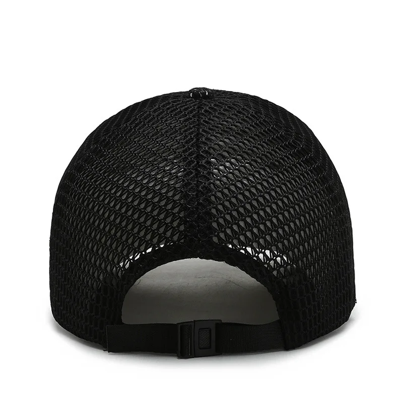Men'S Baseball Cap Summer Breathable Full Net Shade Fishing Cap Outdoor Leisure Sports