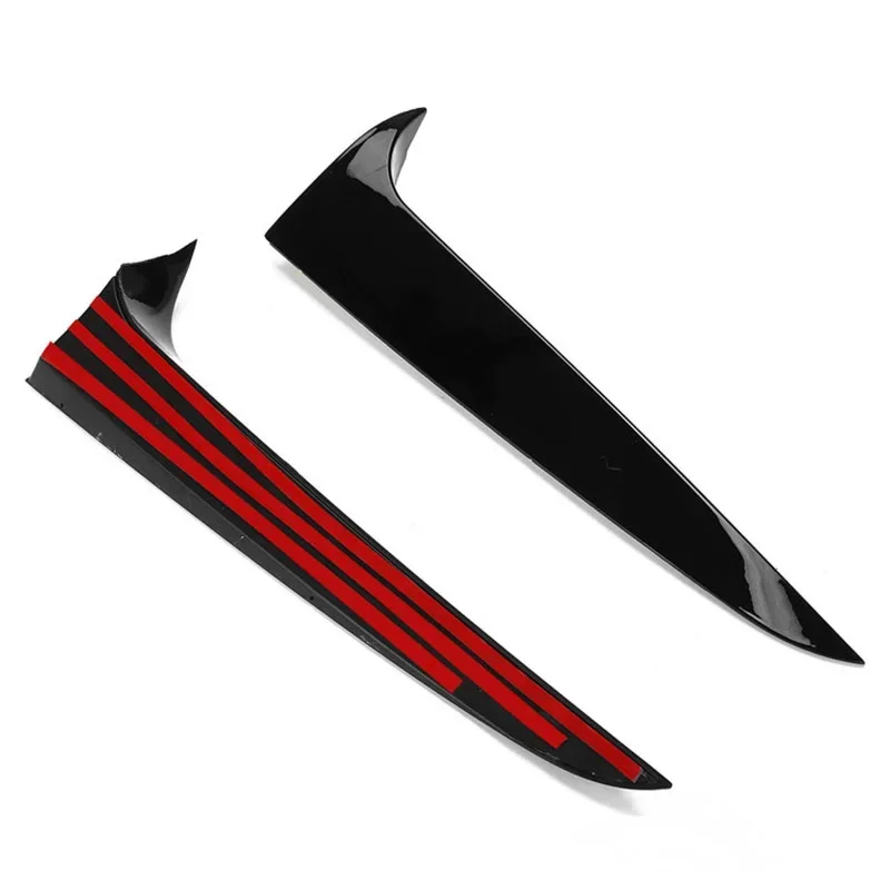 Car Rear Window Side Splitter Trunk Diffuser Canards Spoiler ABS For BMW X3 F25 2011-Auto Gloss Black Spoilers Accessories car spoiler accessories