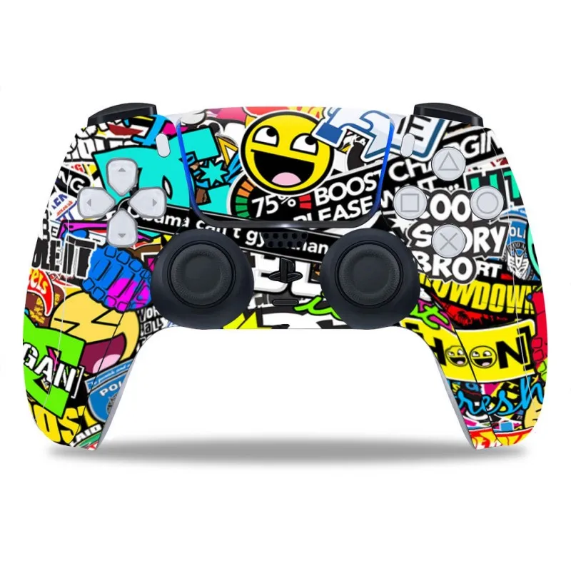 Game Controller Sticker Anti-slip Protective Skin for PlayStation 5 PS5 Controllers Joystick Accessories